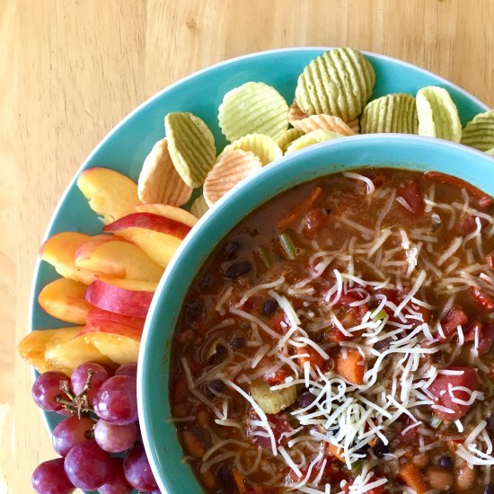 Healthy Homemade Vegetarian Chili