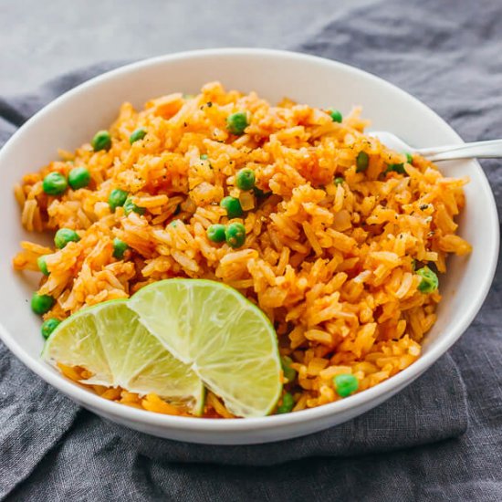 Easy stovetop mexican rice