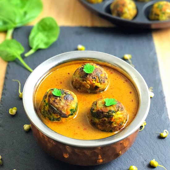 SPROUTS & SPINACH KOFTA