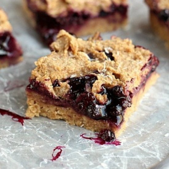 Blueberry Pie Bars