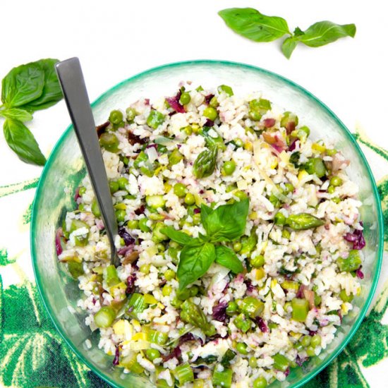 Mediterranean Rice Salad