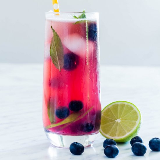 Blueberry Mojito