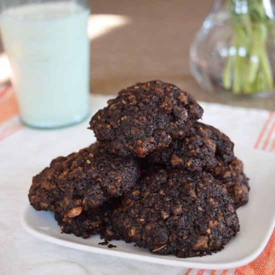 Faux Sourdough Chocolate Cookies