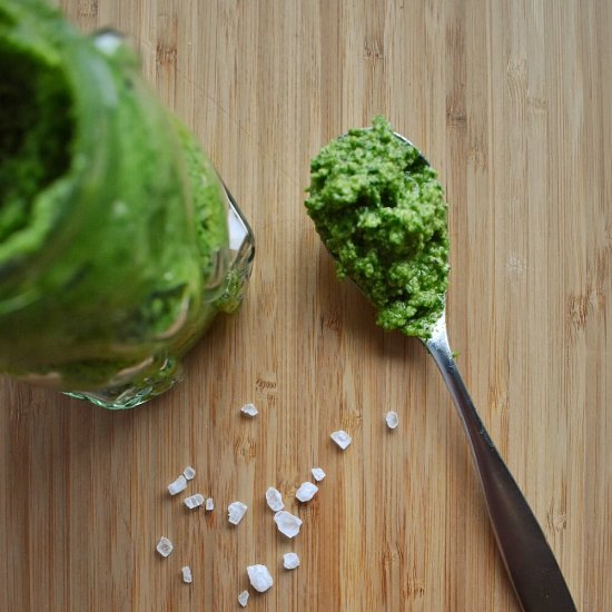 Arugula Walnut Pesto