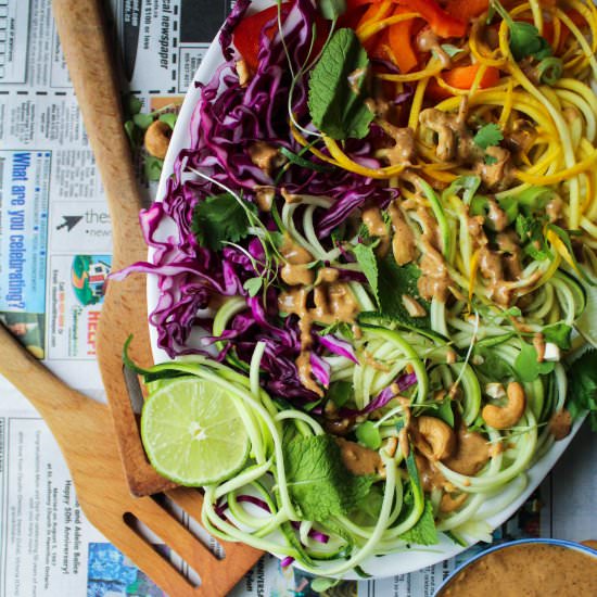 Almost Raw Pad Thai