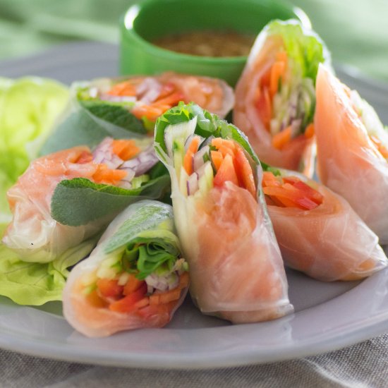 Smocked Salmon Roll