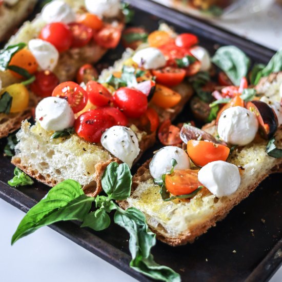 Caprese Ciabatta Toast