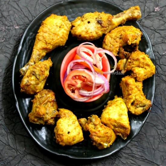 Baked Chicken Malai Tikka