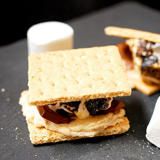 Cookie dough s’mores