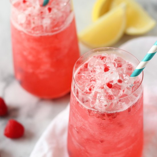 Raspberry Lemonade Slush