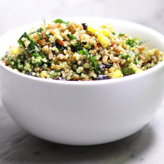 Easy Ancient Grain Salad