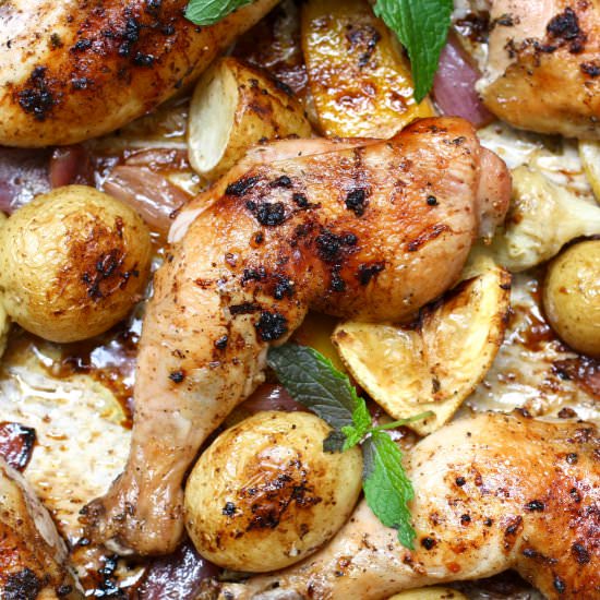 Greek Roast Chicken