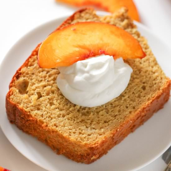 Nectarine Olive Oil Cake