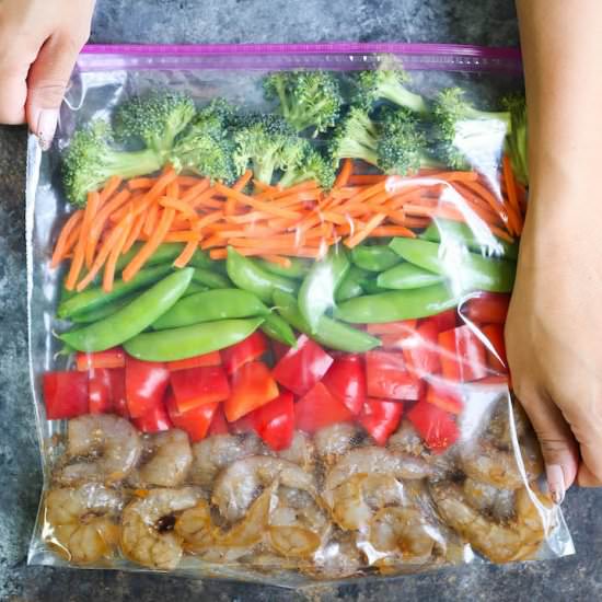 Shrimp Stir Fry Freezer Pack