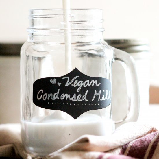 Homemade VEGAN Condensed Milk!