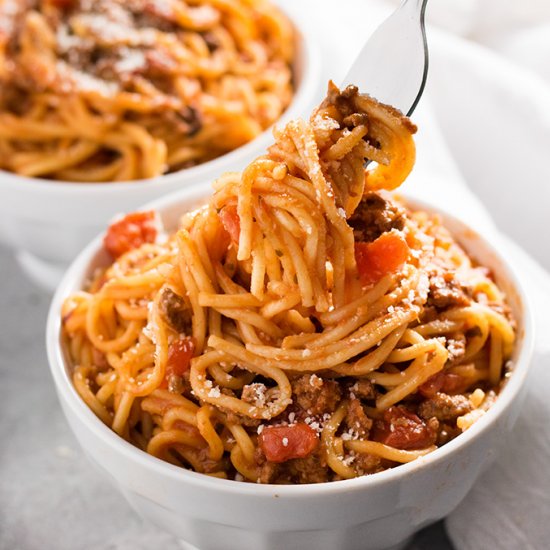 Instant Pot Spaghetti