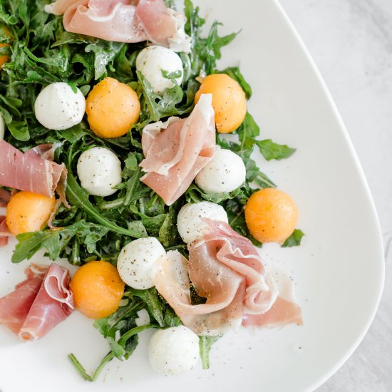 Prosciutto and Melon Summer Salad