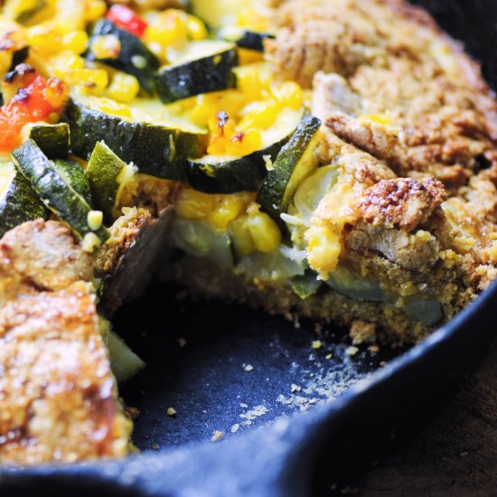 Gluten Free Calabacitas Galette