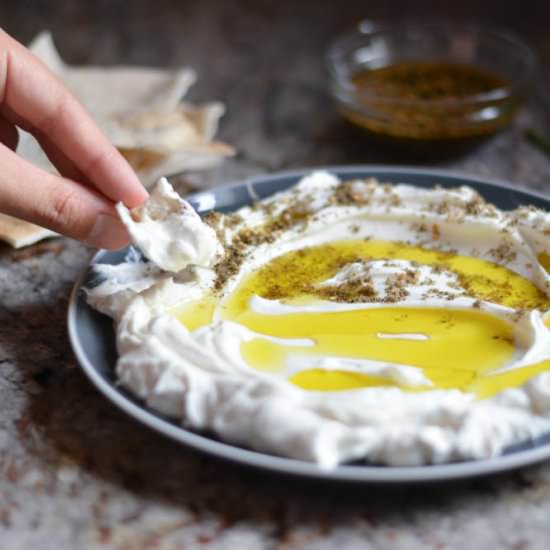 Homemade Labneh