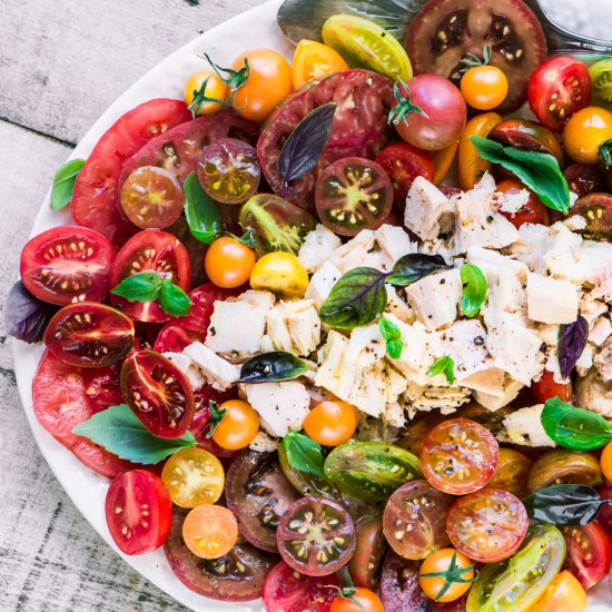 Summer Tomato and Tuna Salad