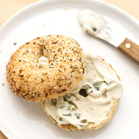 Vegan Hot Pepper Cream Cheese