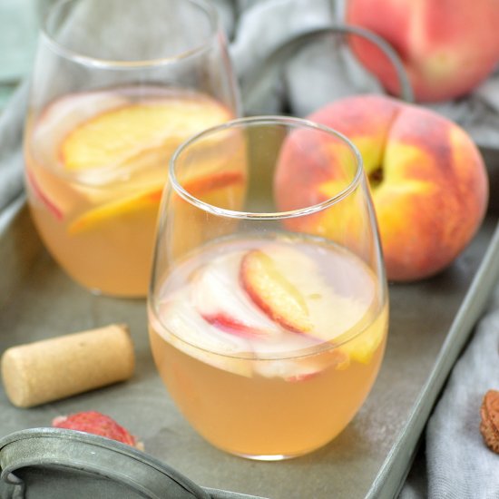 peach sangria