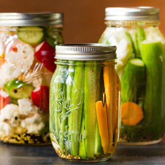 Pickled Vegetables – A Tasty Snack