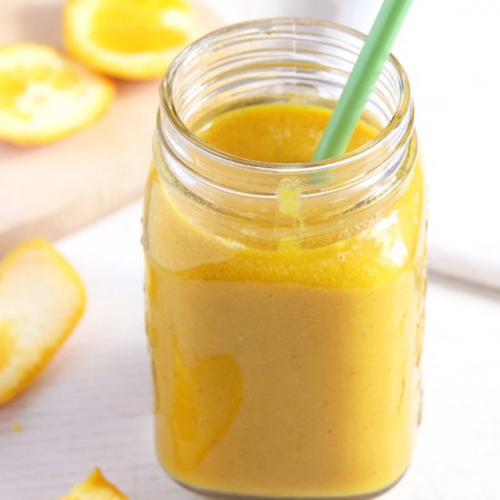 Apple Orange Turmeric Paste Smoothie