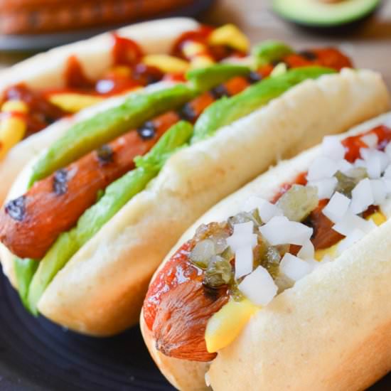 Vegan Carrot Hot Dogs