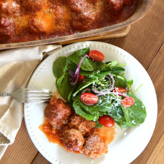 Italian Style Venison Meatballs