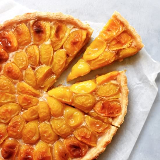 Mirabelle Plum Tart