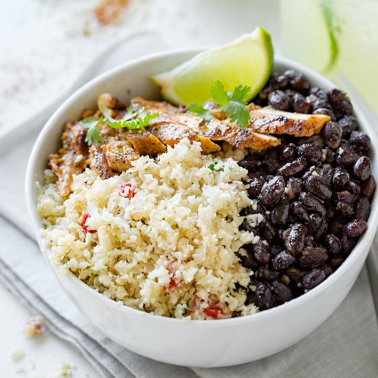 Cauliflower Rice Bowls