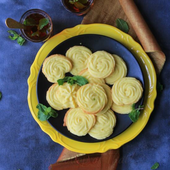 Custard Cookies