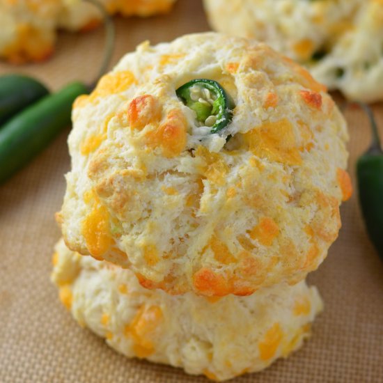 Jalapeno Cheddar Biscuits