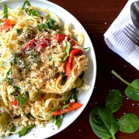 Linguine with Vegetables