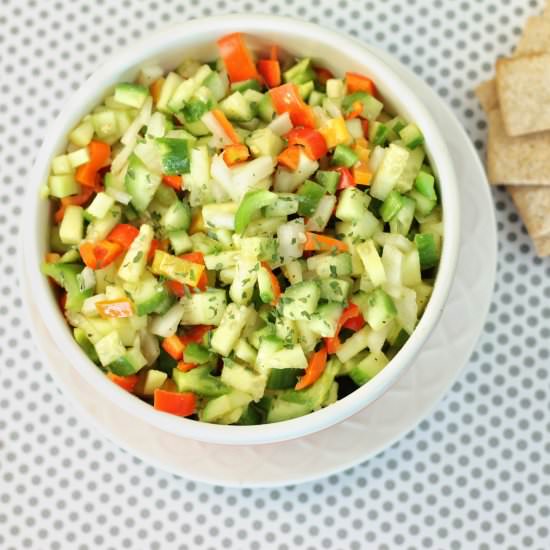 Crisp Cucumber Salad