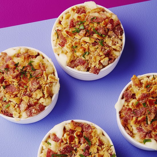 Mac and Cheese Bacon Cups