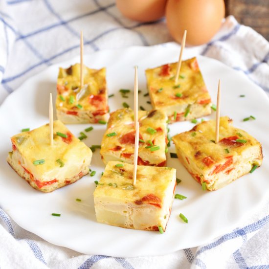 Oven Baked Spanish Omelette