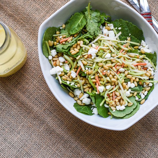 Kale and Broccoli Slaw Salad