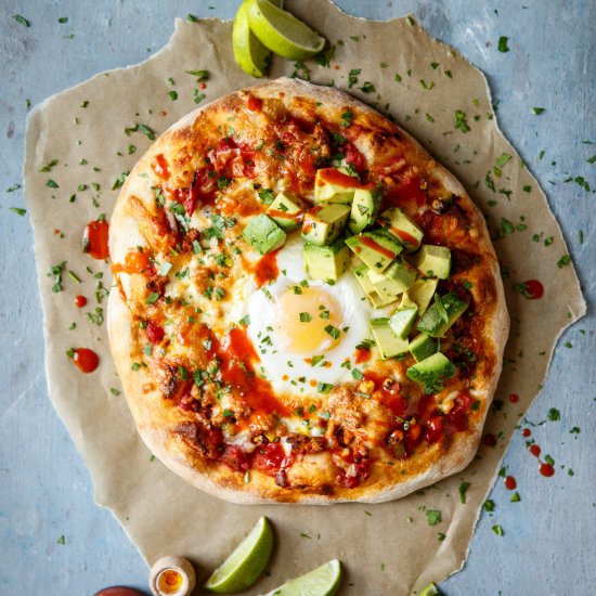 Huevos Rancheros Pizza