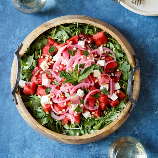 Grilled Watermelon Salad