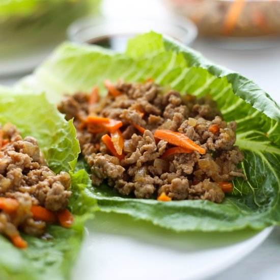 Asian Lettuce Wraps