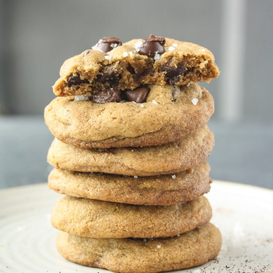 Vanilla Bean Sea Salt Cookies