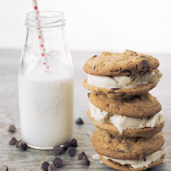 Homemade Ice Cream Sandwiches