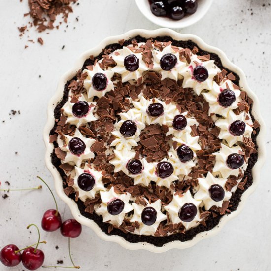 Black Forest Ice Cream Pie