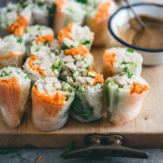 Chicken Spring Rolls