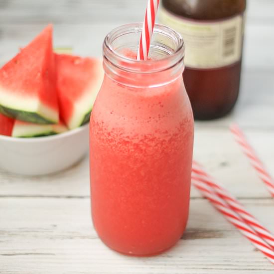 Watermelon Kombucha Slushie