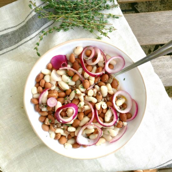 Roman-Style Bean Salad