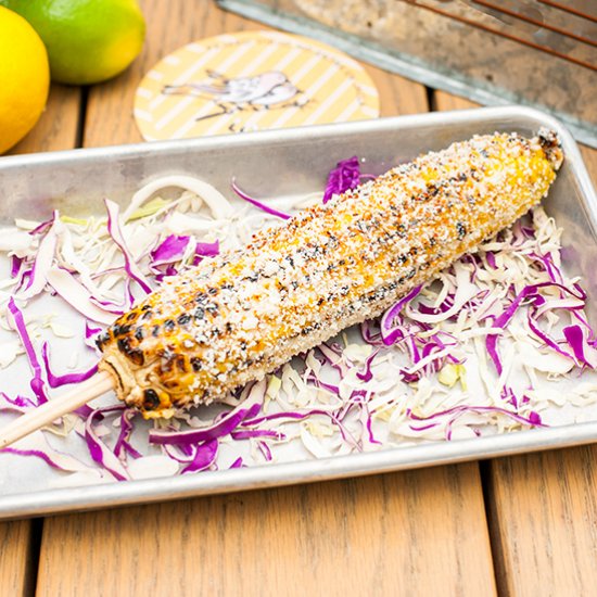 Grilled Chili Lime Corn On The Cob