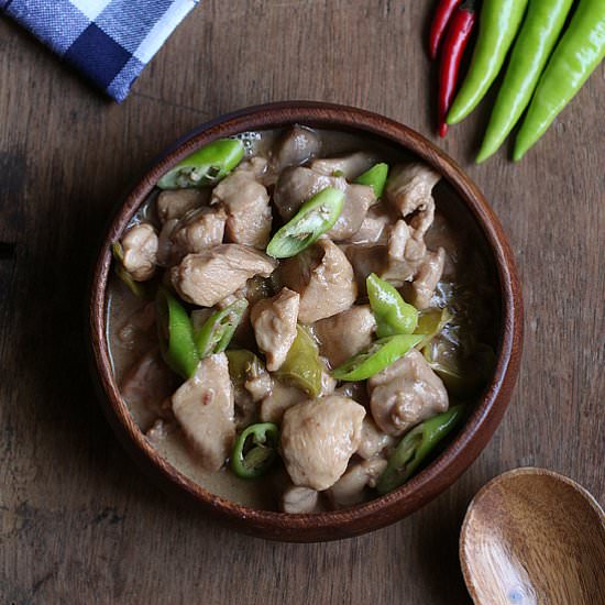 Chicken Bicol Express